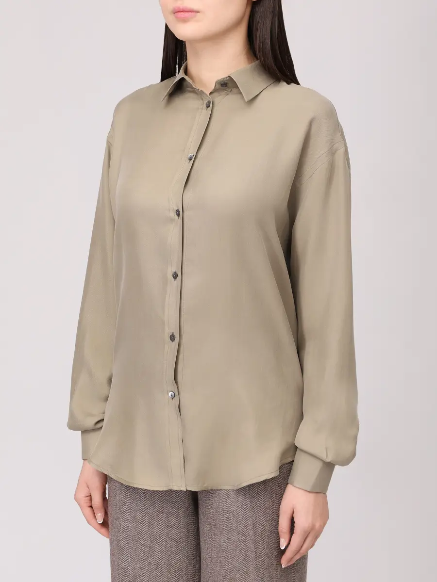 Рубашка шелковая