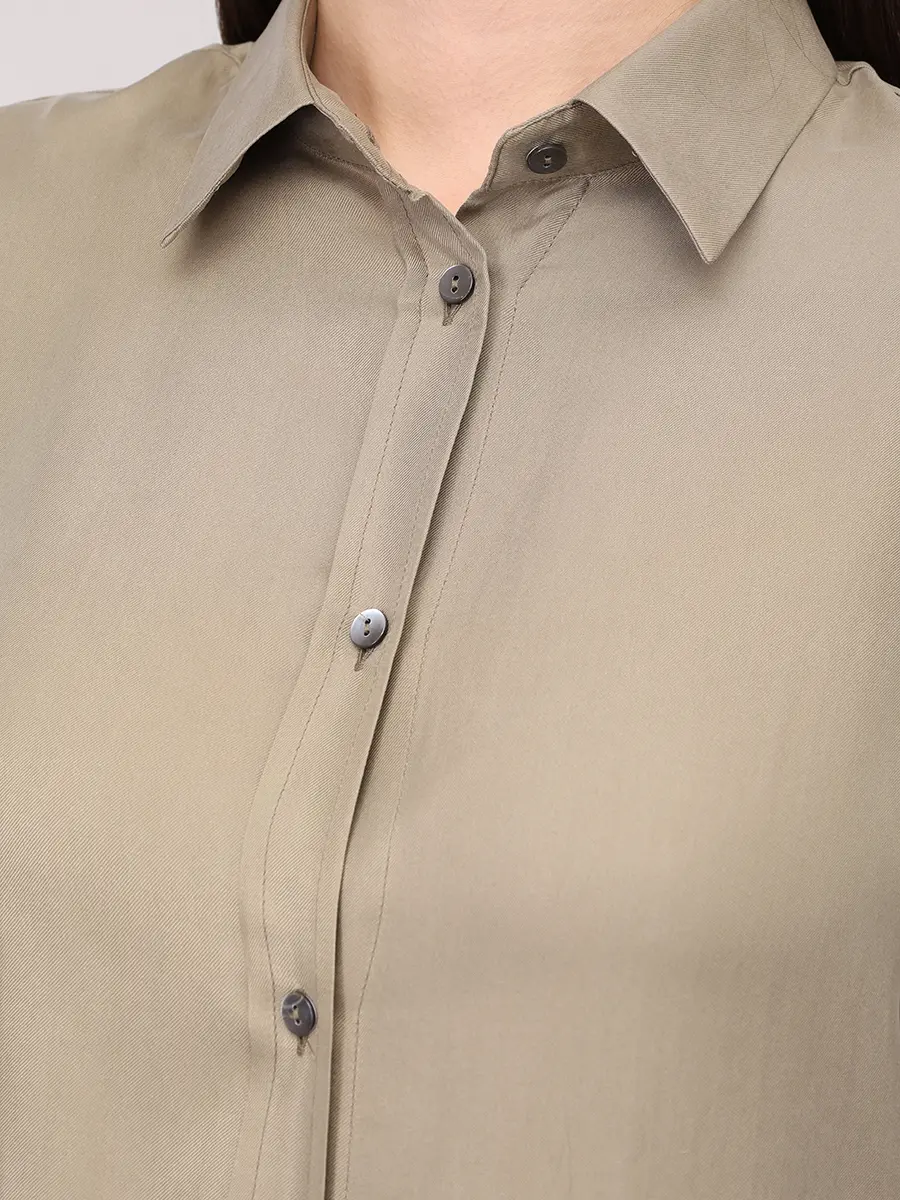 Рубашка шелковая