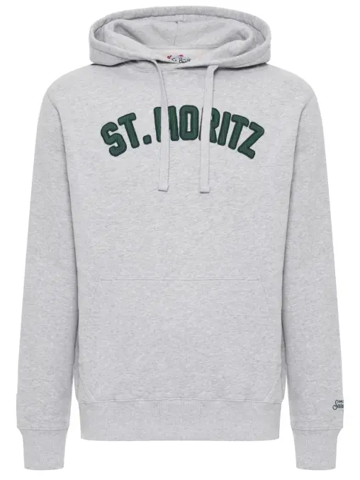 Худи хлопковое MC2 SAINT BARTH