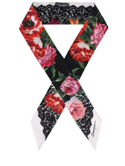 Твилли шелковое DOLCE & GABBANA
