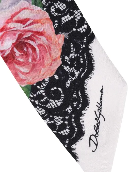 Твилли шелковое DOLCE & GABBANA