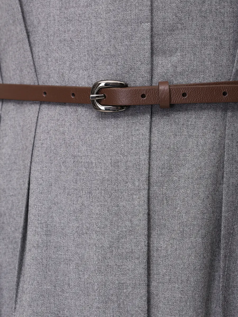 Платье из шерсти и вискозы