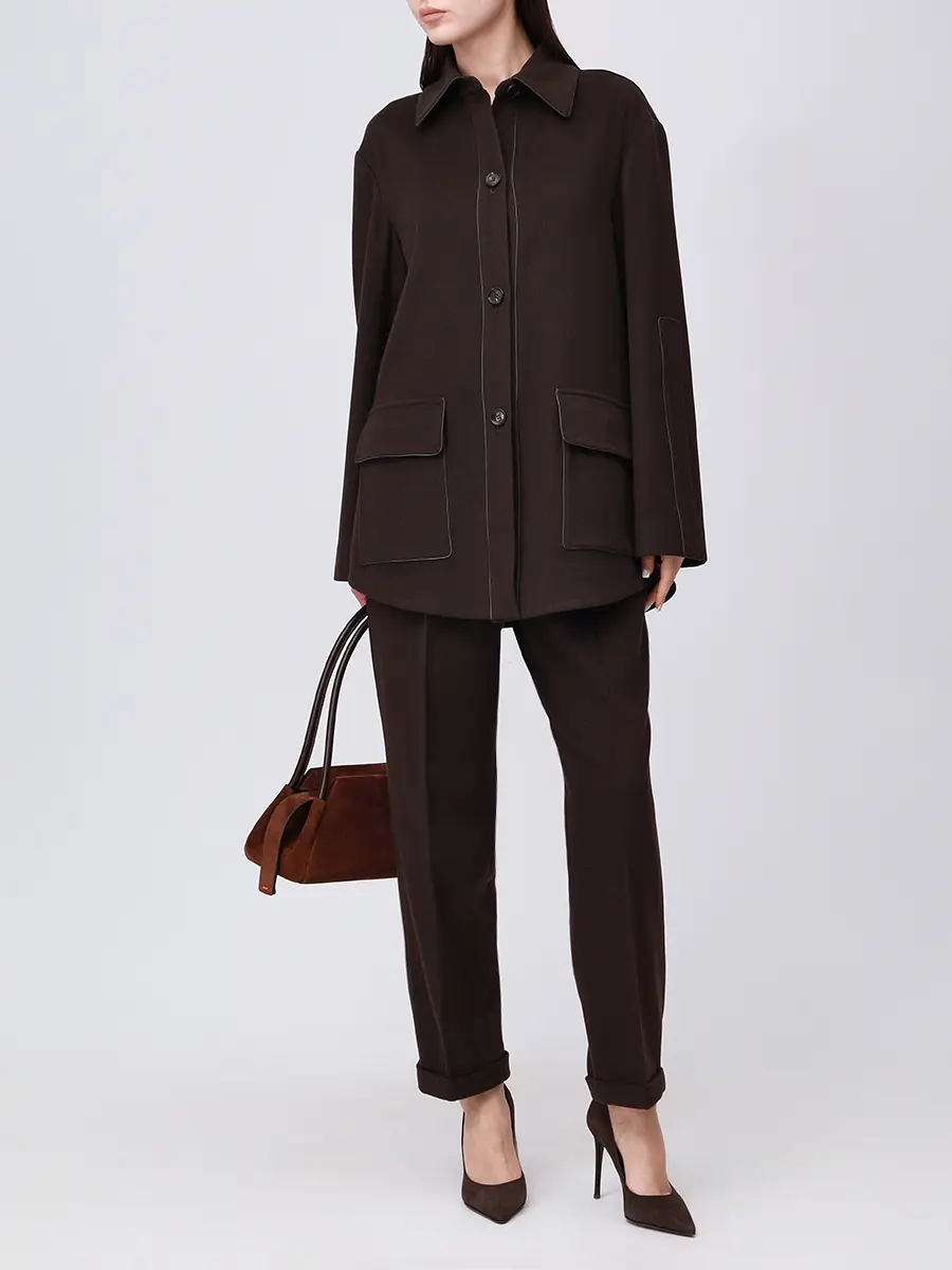 Полупальто кашемировое