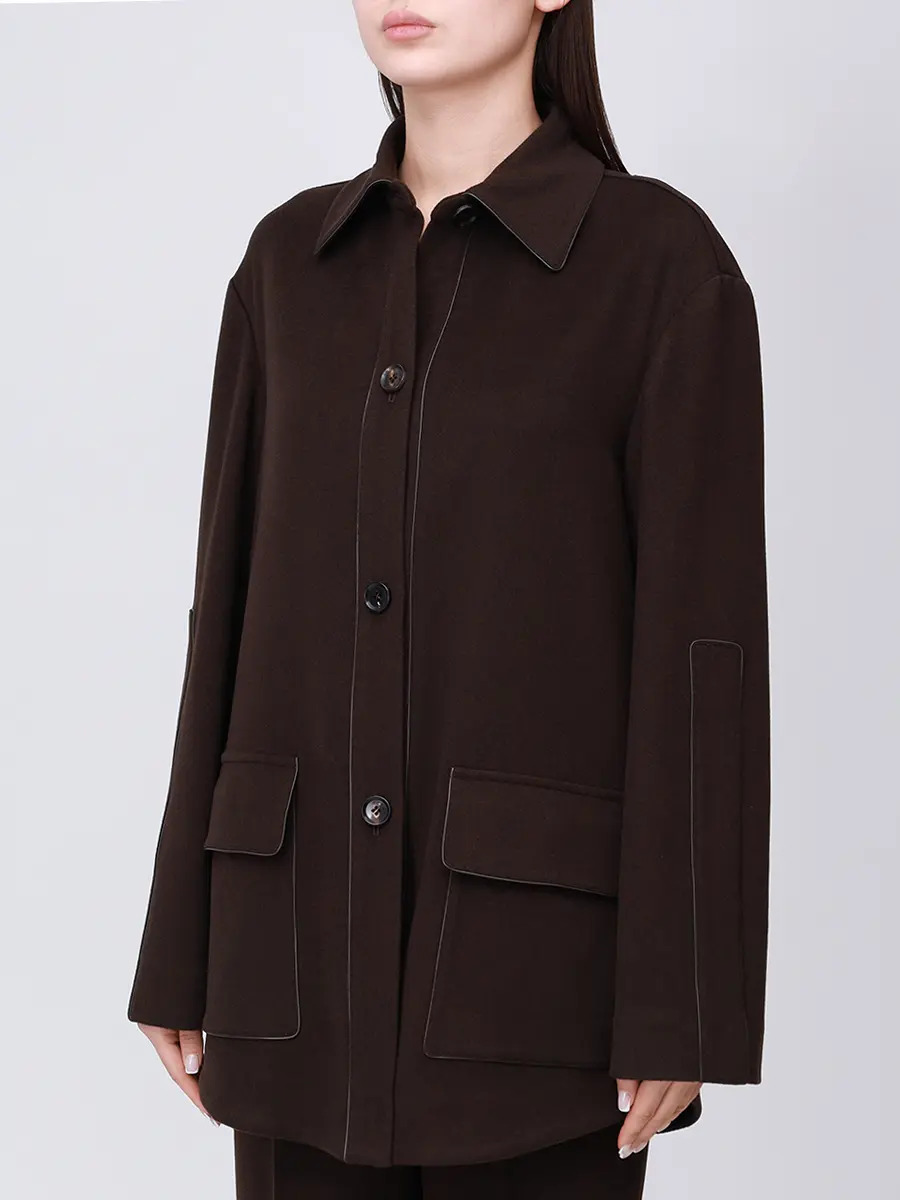 Полупальто кашемировое