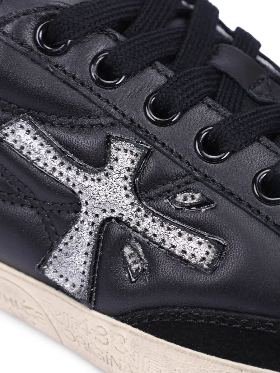 Кеды кожаные