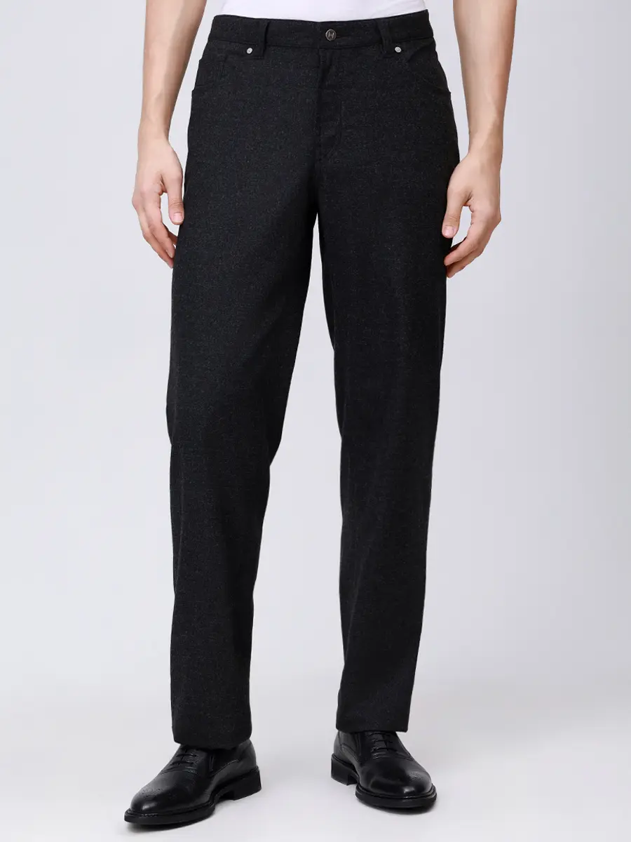 Брюки однотонные