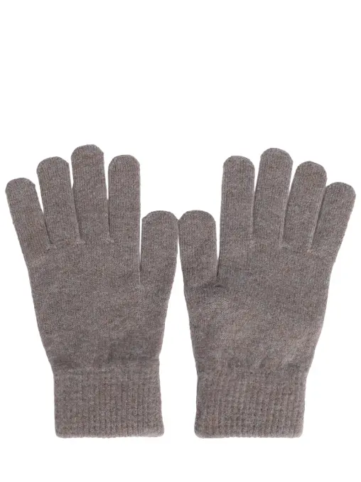 Перчатки из шерсти и кашемира YVES SALOMON