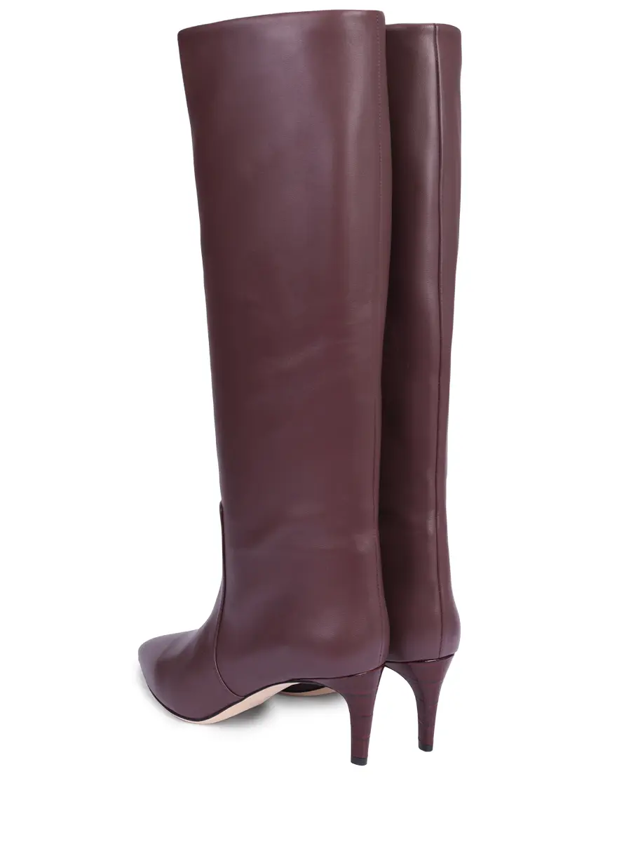 Сапоги кожаные