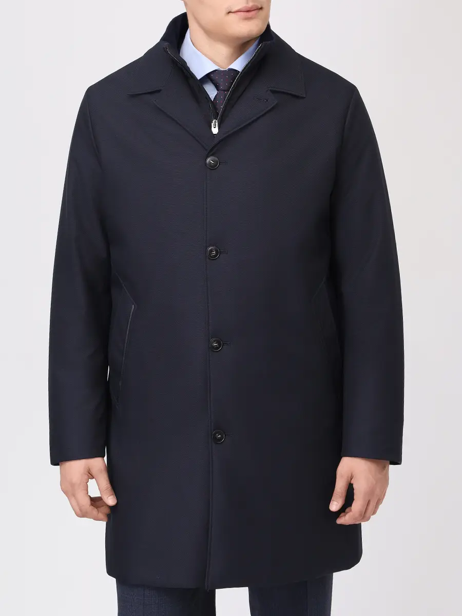 Плащ однотонный