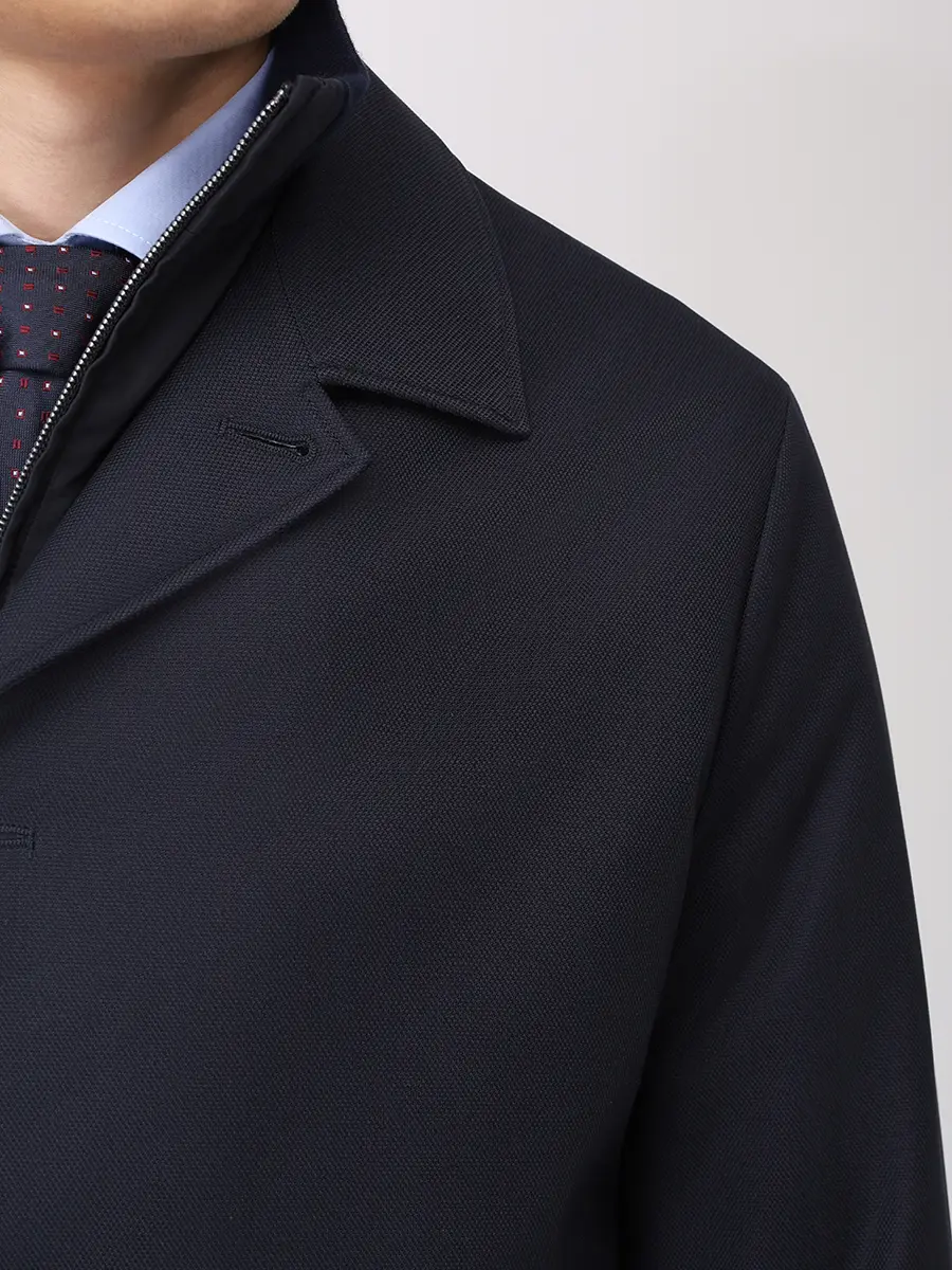 Плащ однотонный