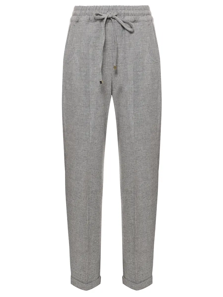 Брюки шерстяные