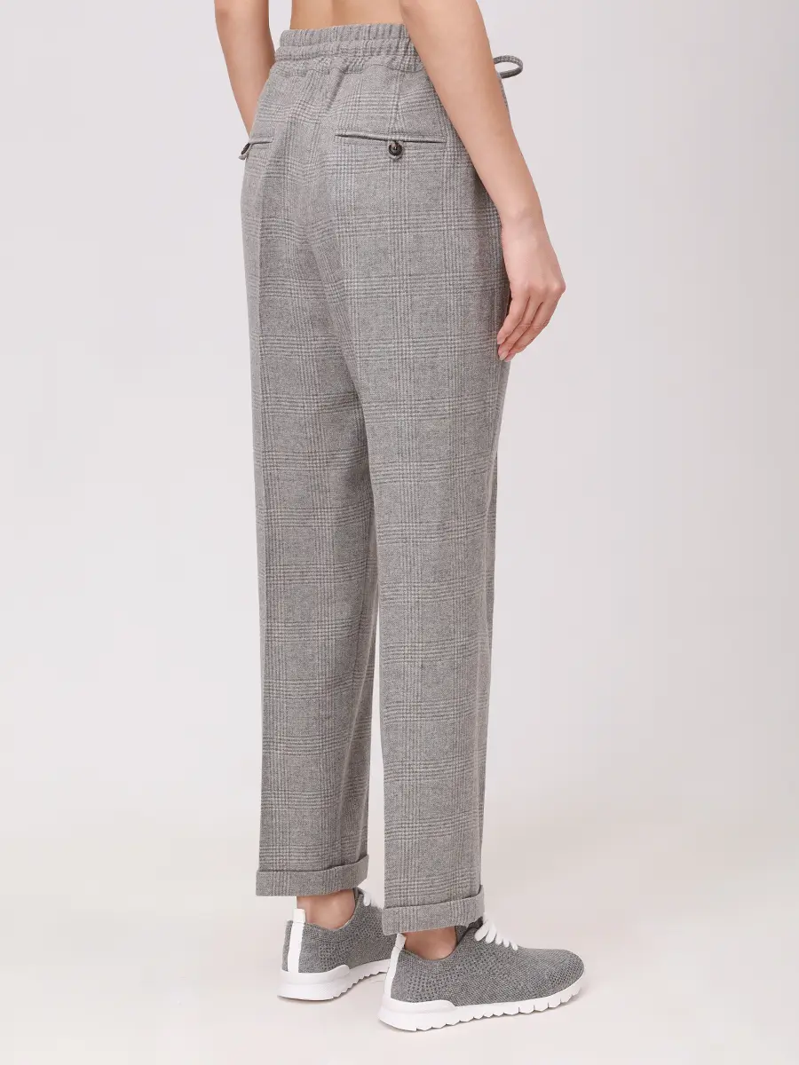 Брюки шерстяные