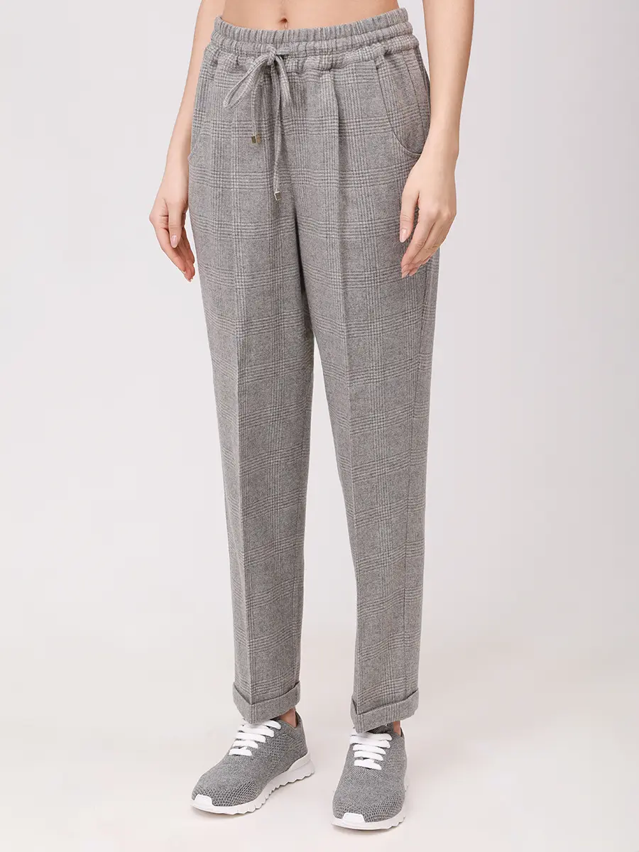 Брюки шерстяные