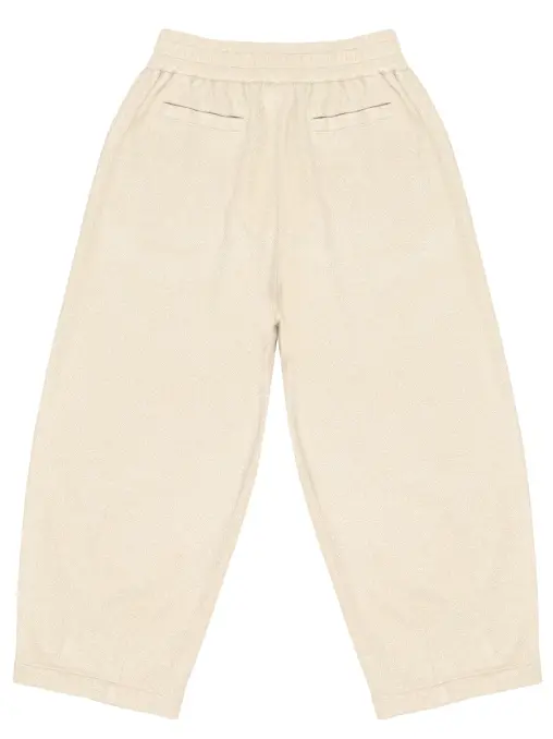 Брюки из вискозы и хлопка BRUNELLO CUCINELLI