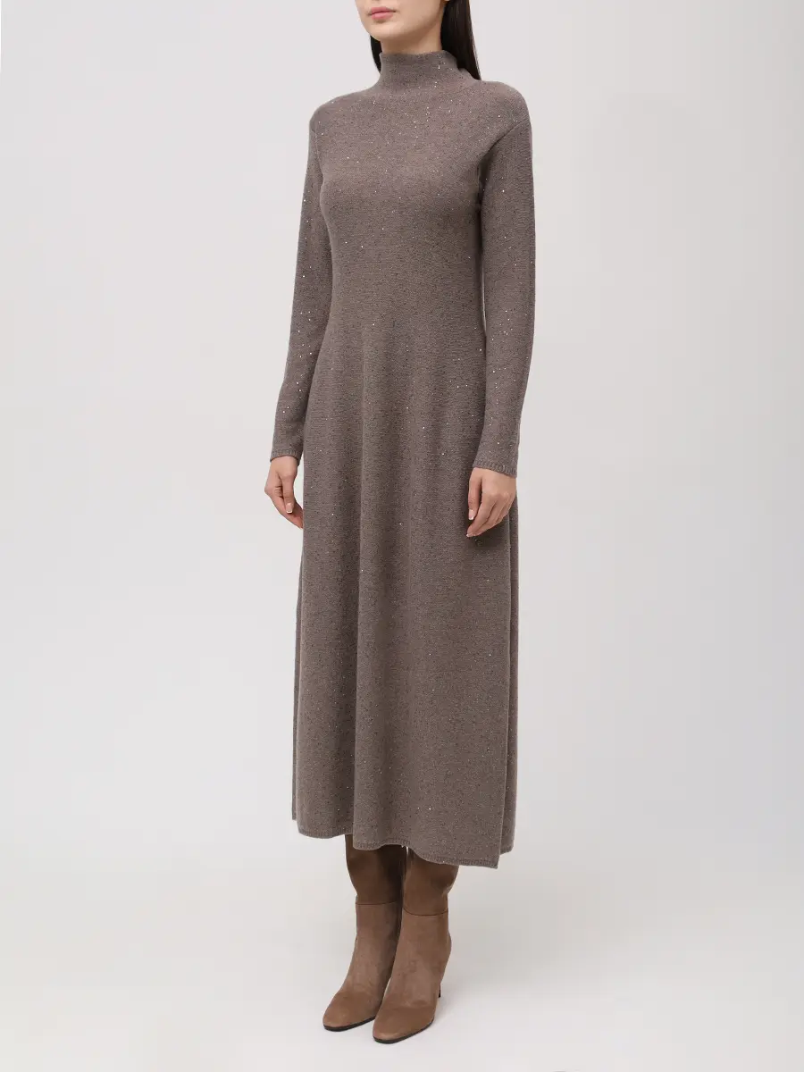 Платье шерстяное
