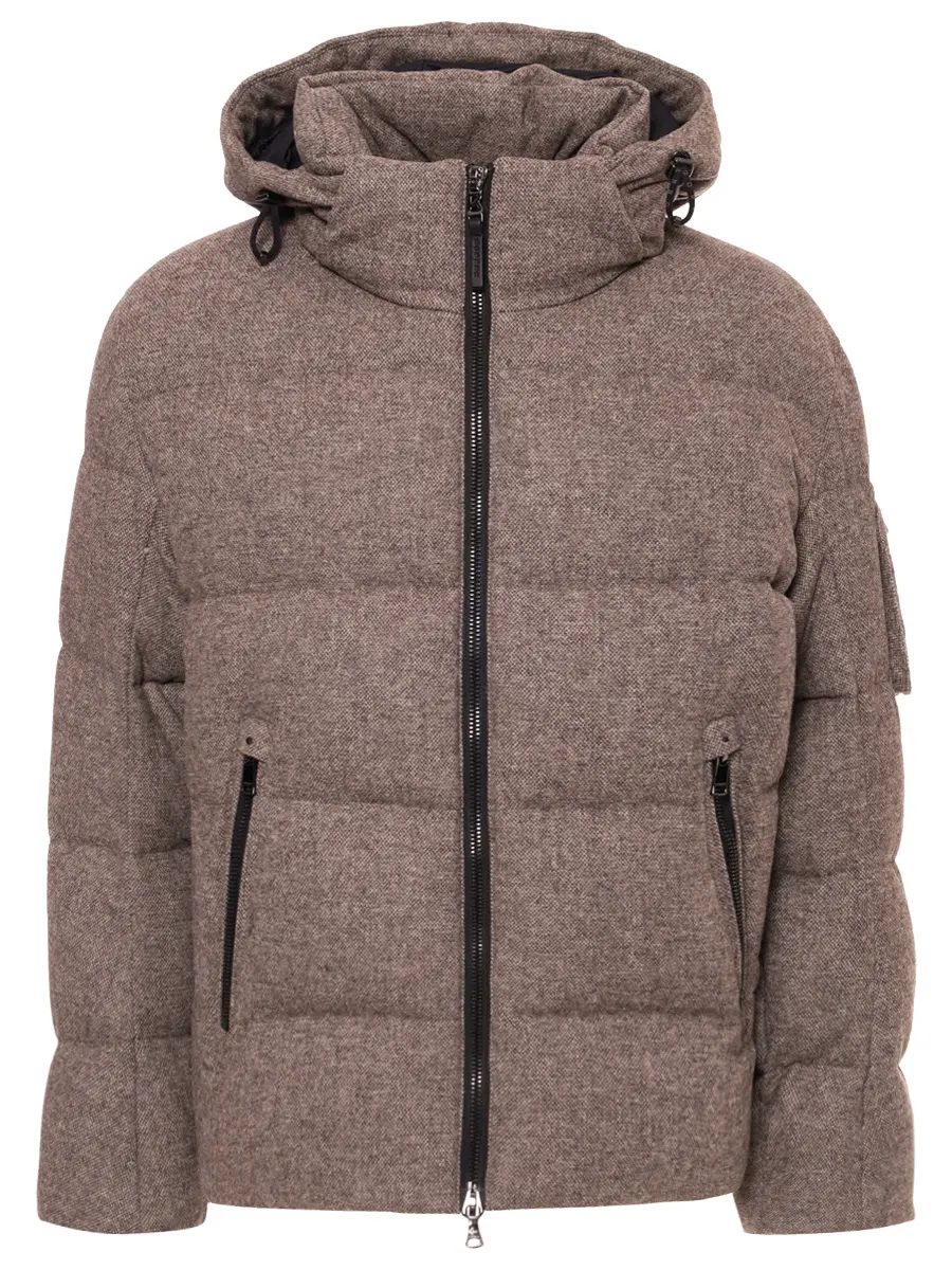 Пуховик стеганый