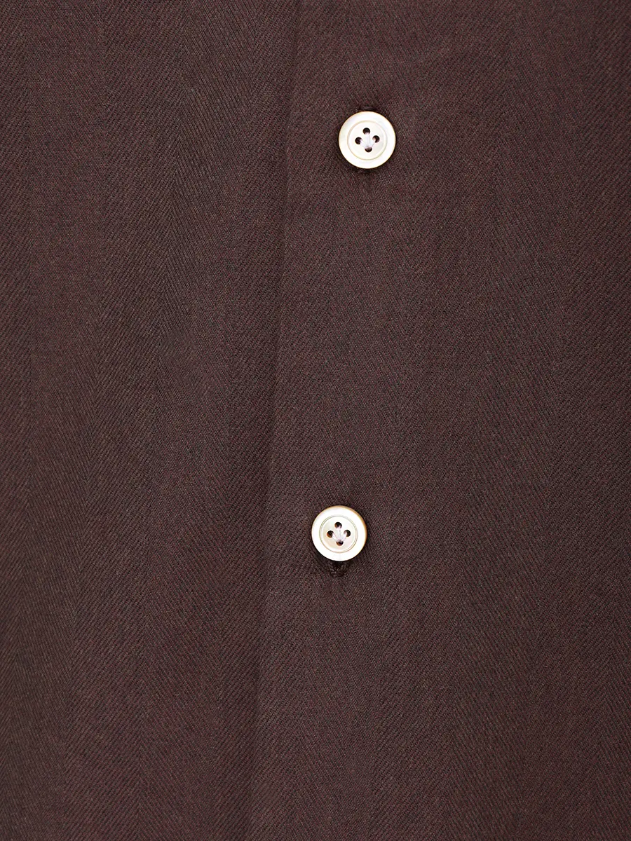 Рубашка Slim Fit из хлопка и лиоцелла