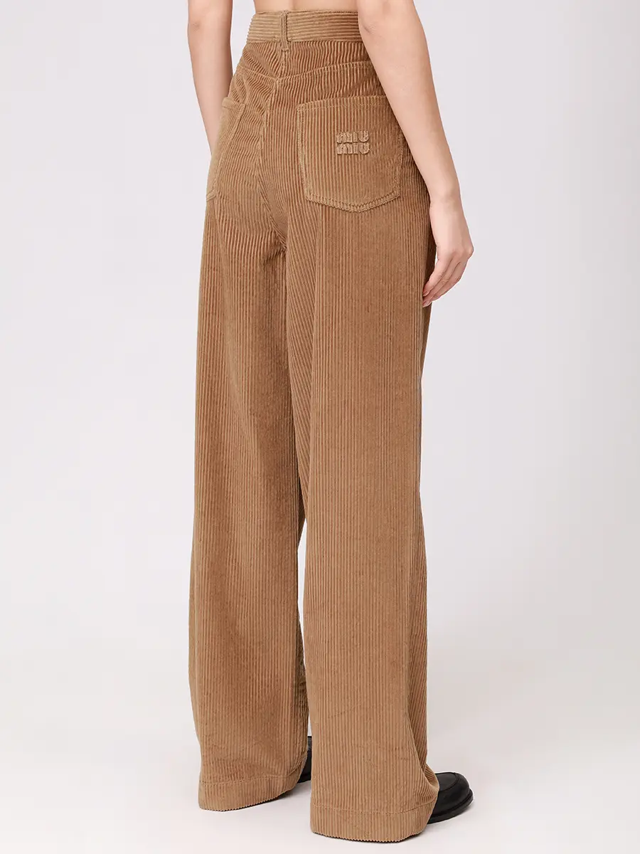 Брюки вельветовые