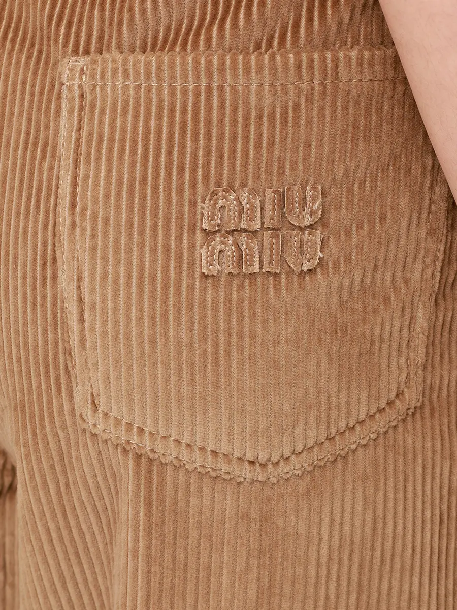 Брюки вельветовые