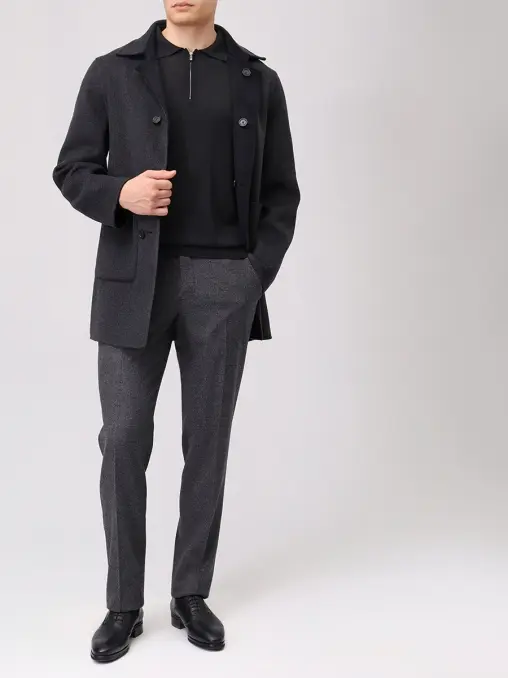 Поло шерстяное KITON