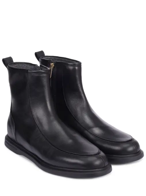 Ботинки кожаные на байке FRATELLI ROSSETTI ONE