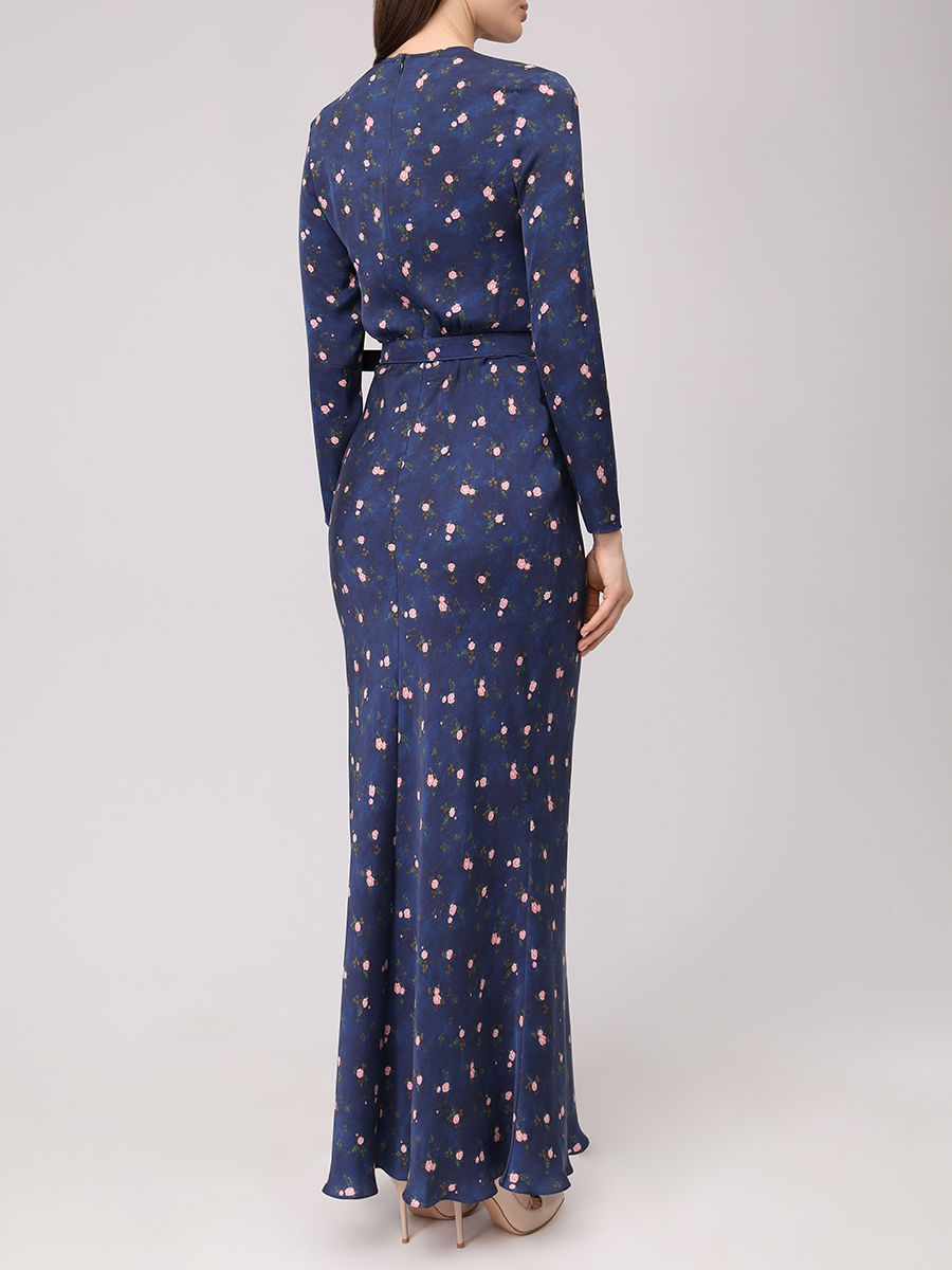 Платье шелковое