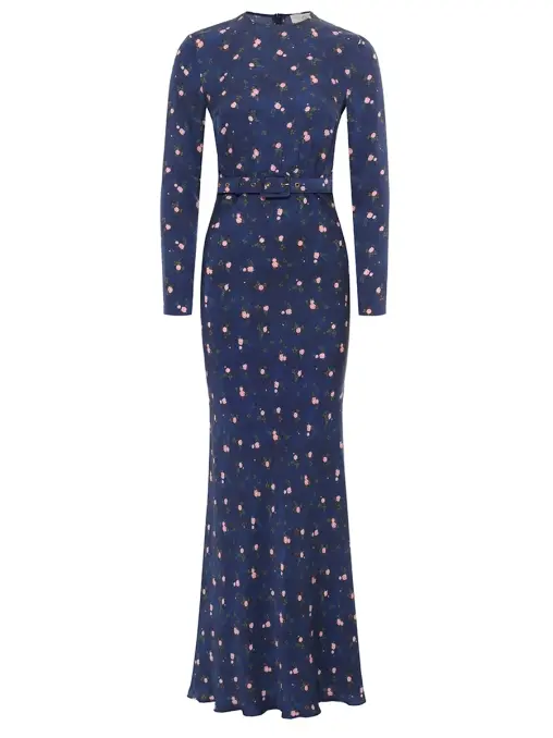 Платье шелковое OLOLOL