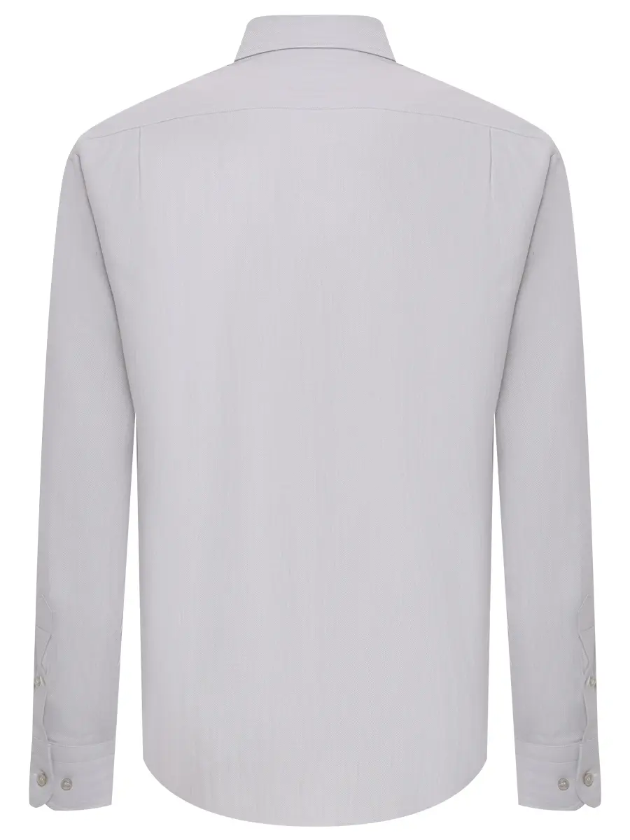 Рубашка из шелка и хлопка