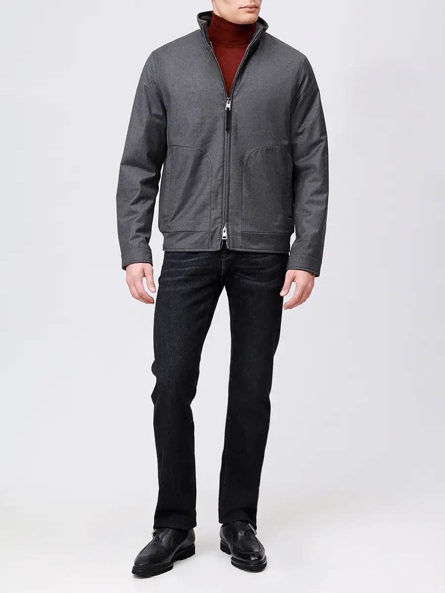 Куртка шерстяная на меху