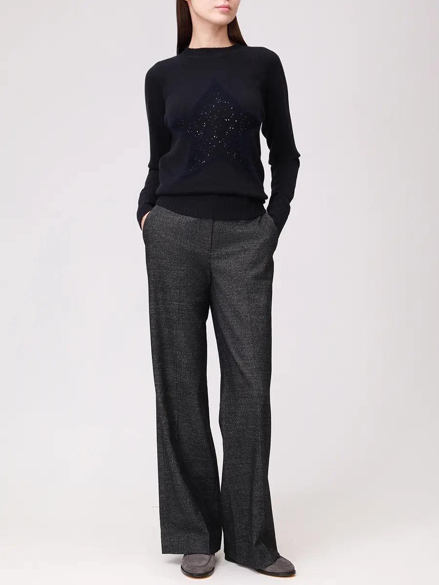 Джемпер из шерсти и ангоры