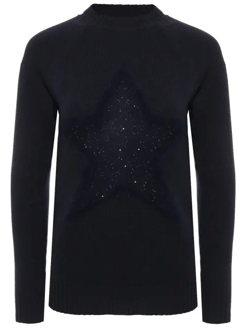 Джемпер из шерсти и ангоры LORENA ANTONIAZZI