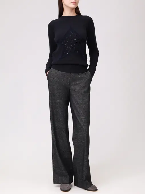 Джемпер из шерсти и ангоры LORENA ANTONIAZZI