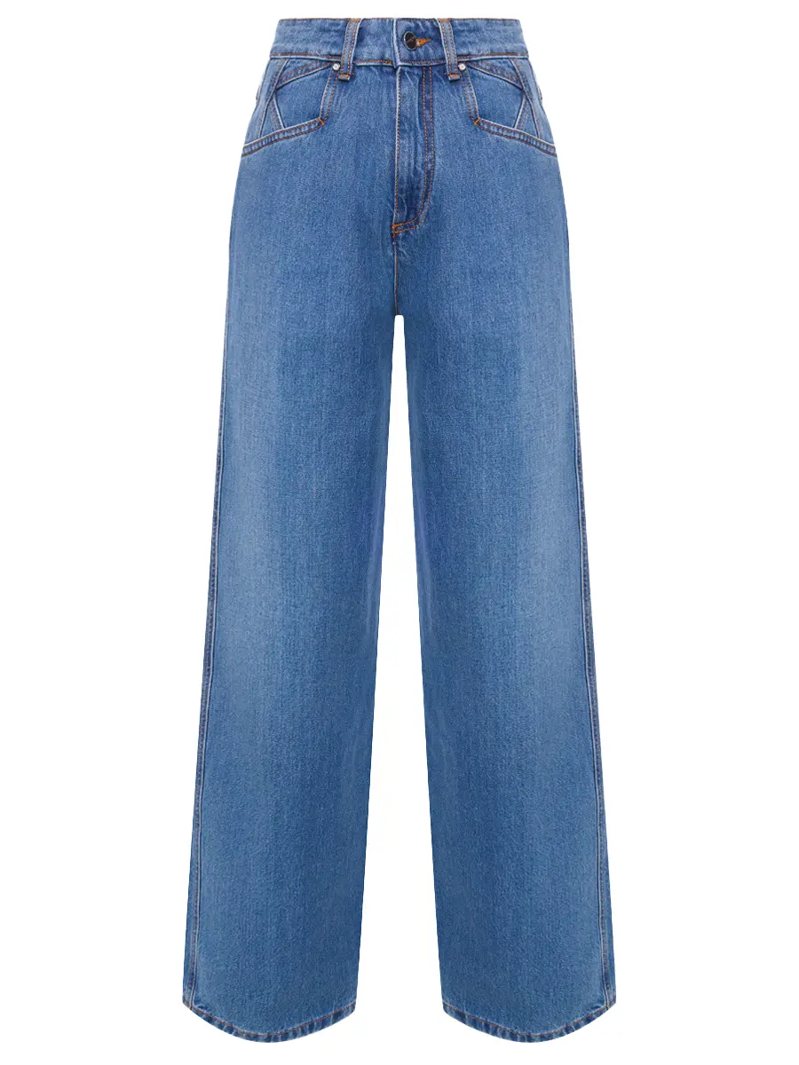 Джинсы хлопковые