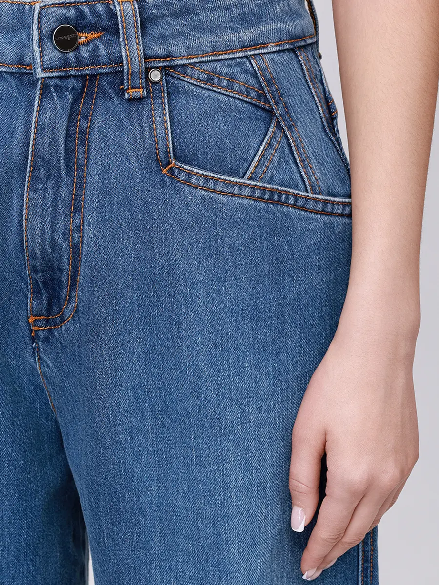 Джинсы хлопковые