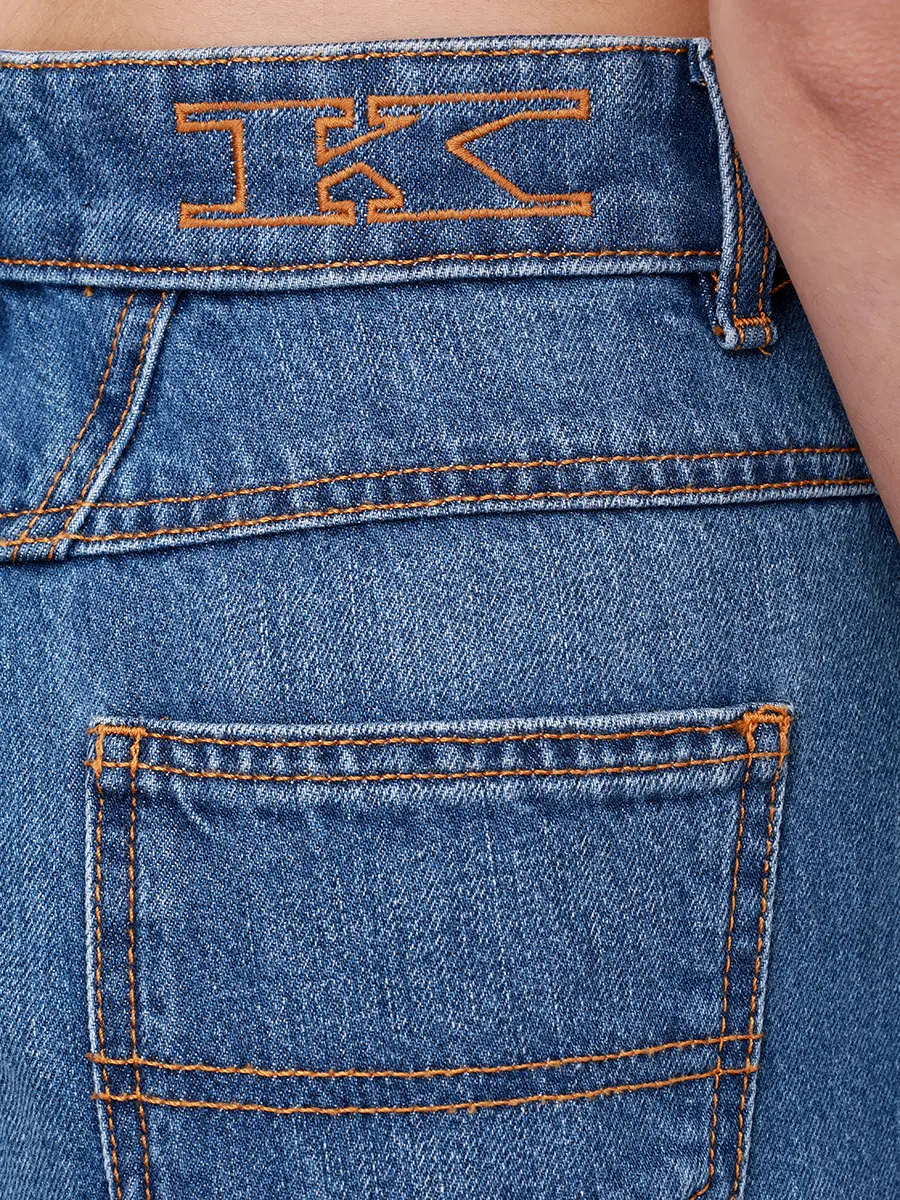 Джинсы хлопковые