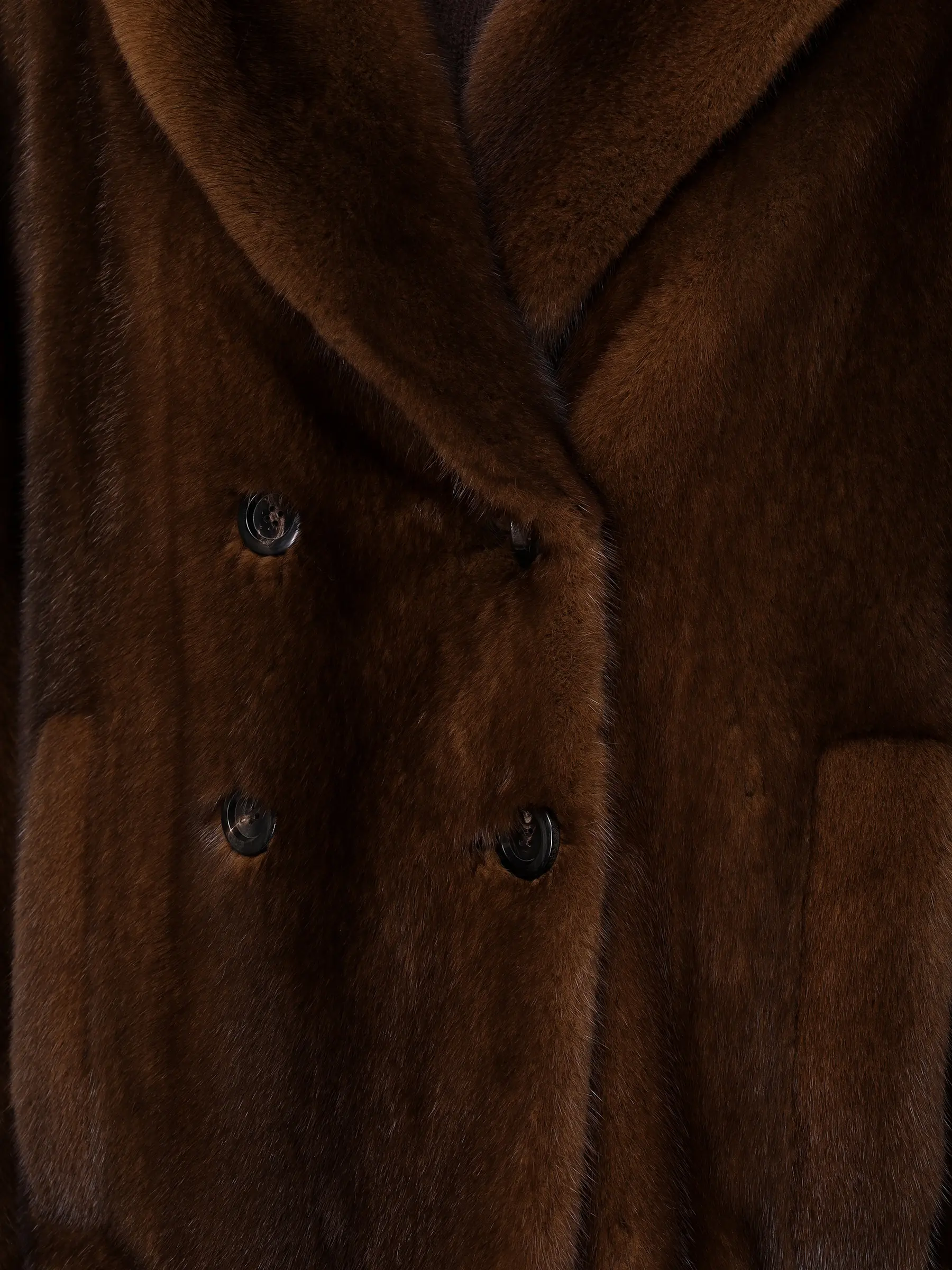 Полушубок норковый