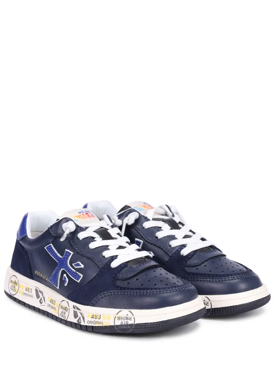 Кроссовки кожаные Marc