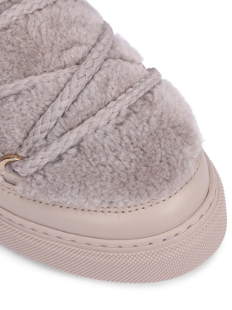 Ботинки комбинированные на меху