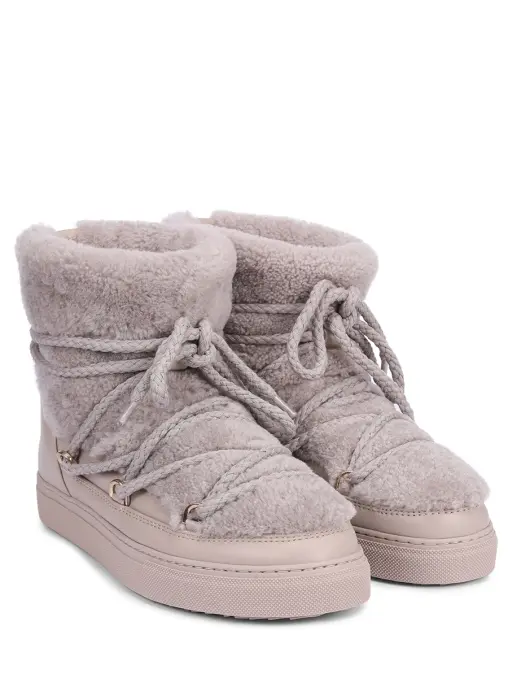 Ботинки комбинированные на меху INUIKII