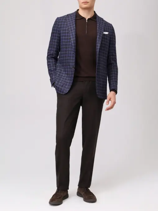 Поло шерстяное KITON