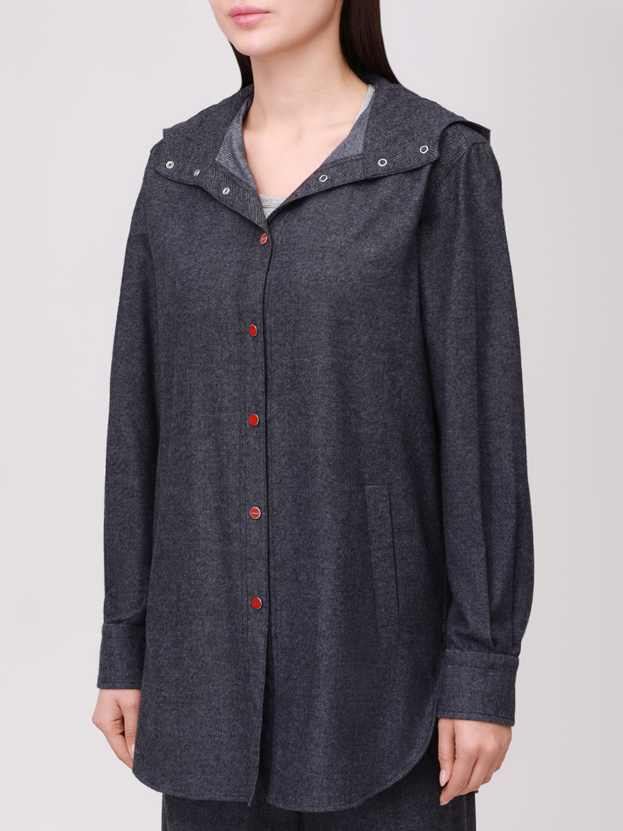 Рубашка из кашемира и хлопка