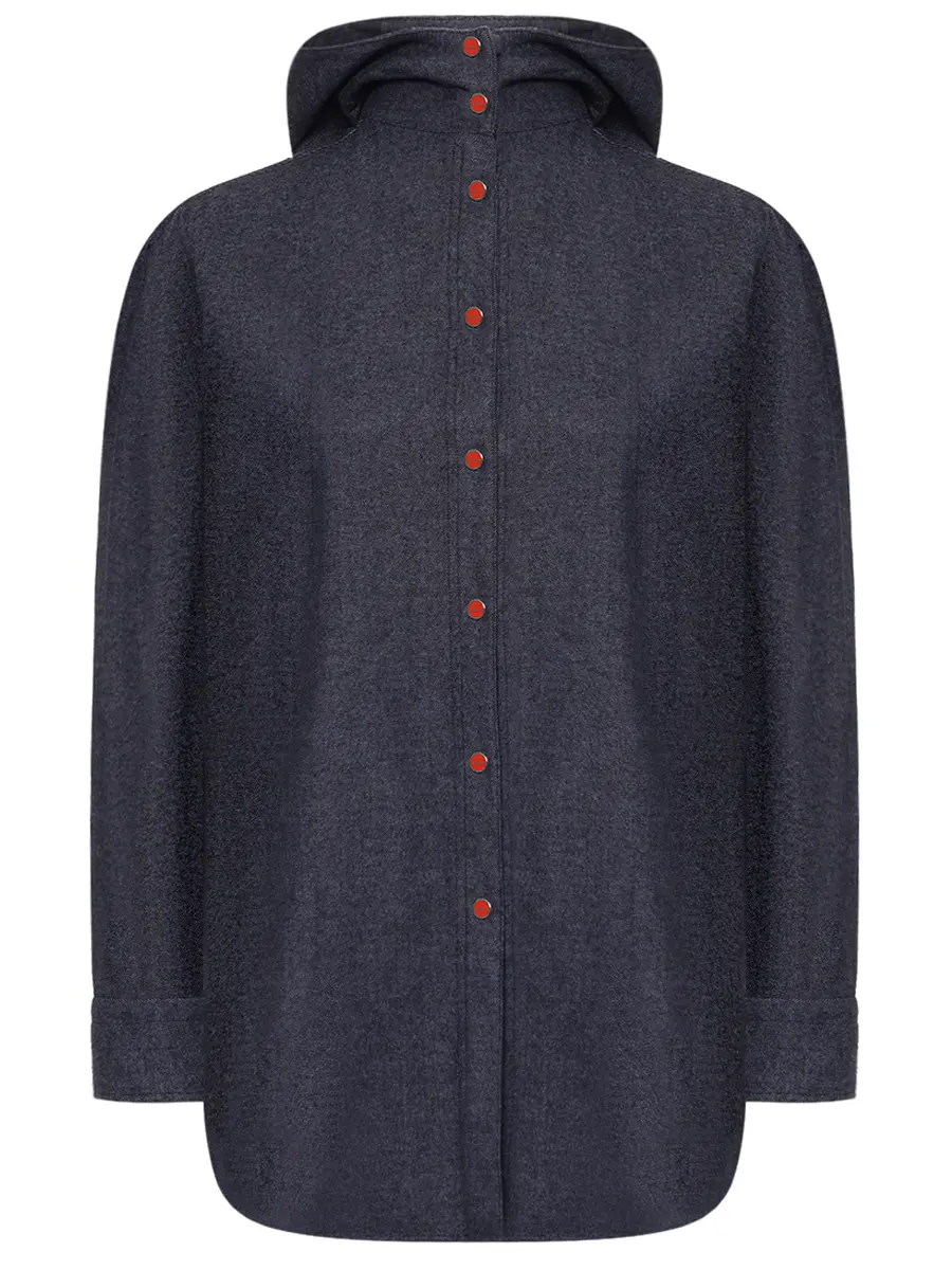 Рубашка из кашемира и хлопка