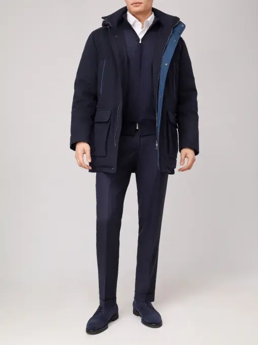 Брюки шерстяные BARBA NAPOLI