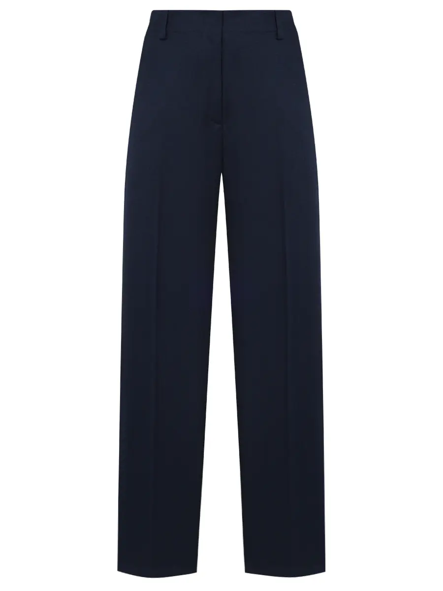 Брюки из шерсти и вискозы