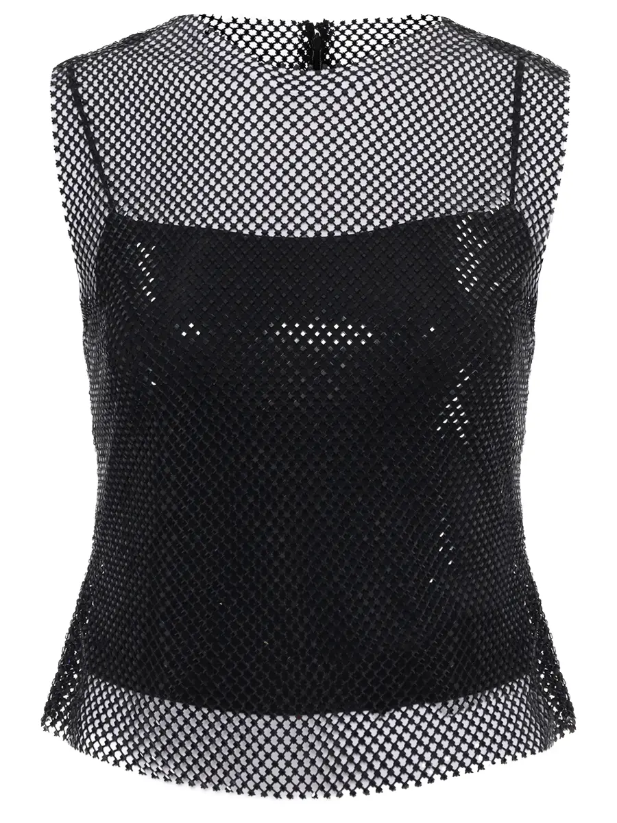 Топ со стразами