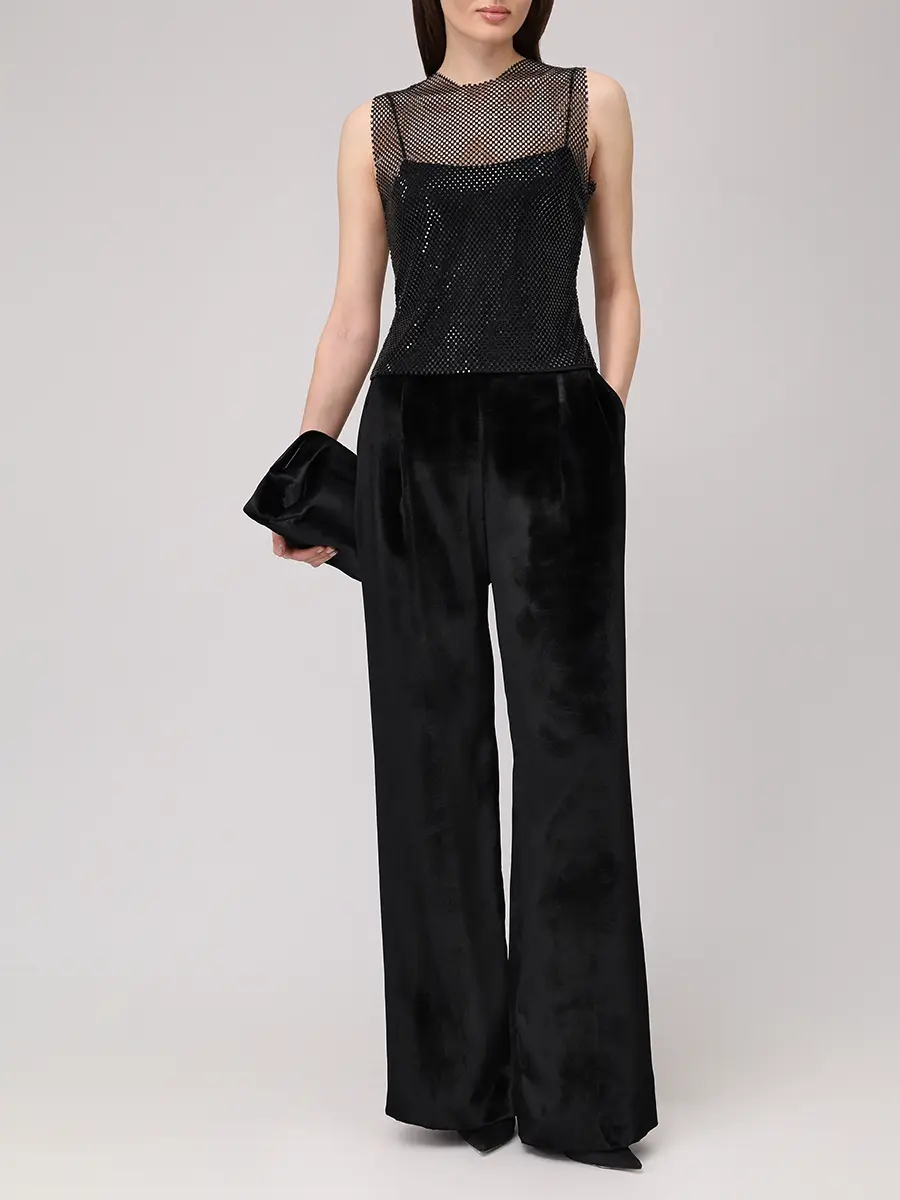 Топ со стразами