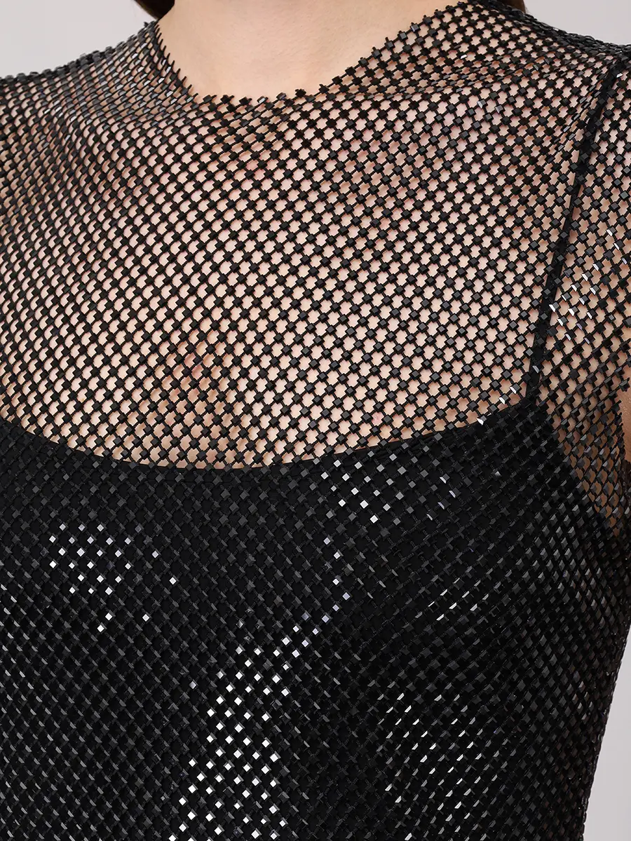 Топ со стразами