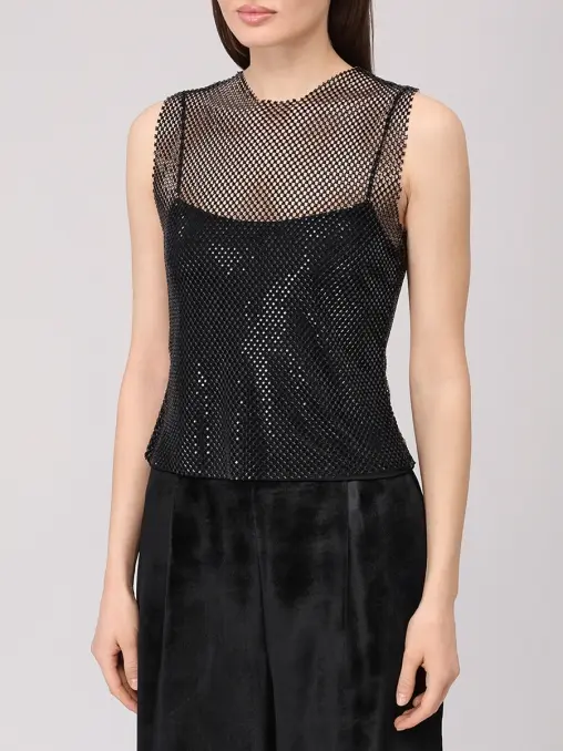 Топ со стразами ALBERTA FERRETTI