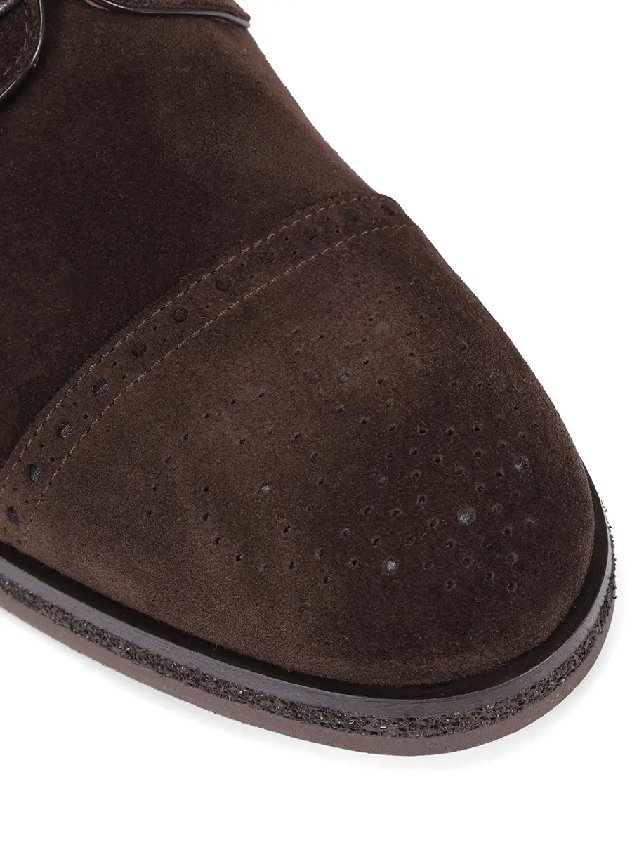 Дерби замшевые на байке