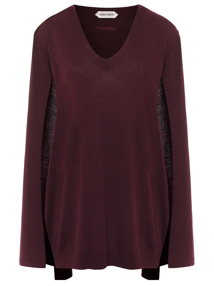 Пуловер шерстяной